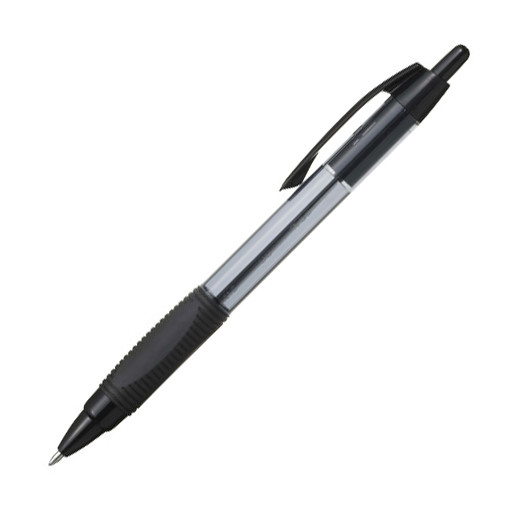 Papermate B2B Pm Click Retractable Ball Pen Black Medium Black I