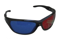 3D Glasses With Round Plastic Frame