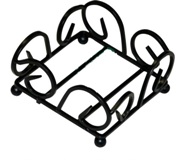 Wrought Iron Coaster Rack - Square - Fits All Square Coasters