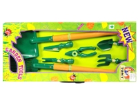 Toy Garden Tools In Window Box - Min Order - 10 Units