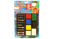Toy Face Painting Set On Card - Min Order - 10 Units