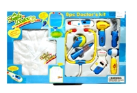 Toy 8pc Doctor Electronic Kit With Uniform - Min Order - 10 Unit
