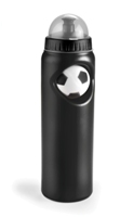 Fan Bottle with Stress Ball - Black
