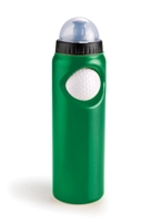 Fan Bottle with Stress Ball - Green