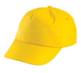 5 Panel Cotton Cap - Yellow