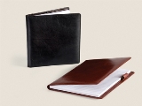 A5 Leather Cover incl Notebook - Available in Black or Brown