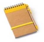 Eco-Friendly Punk Notebook-Yellow