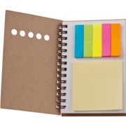 Eco friendly note pad with 100 pages.