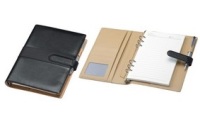 A5 PU Suprima Notebook with Magnetic Tab Closure