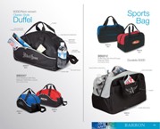 Duffel Bag With Front Pocket - 600D - Blue