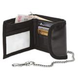 Wallet With Chain - Black