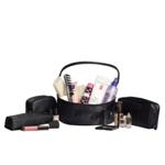 4pc Cosmetic Bag Set - Available in: Black