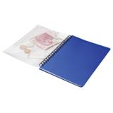 A5 Spiral Notebook With Zip Pouch - 70 Pages - Red