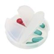 3 Compartment Pill Holder