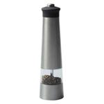 Electric Stainless Steel Pepper Mill - Available in: Silver