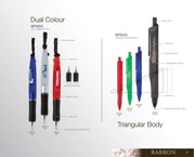 Triangular Ballpoint Pen - Smoke