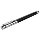 Brass Rollerball Pen With Columned Barrel - Black