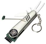 Multi Function Golf Tool - Available in: Silver