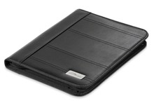 Obsidian Zip-Around Folder & Tablet Stand