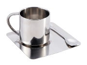 Exec Espresso 1 Cup/Spoon/Saucer Set