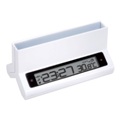 USB hub 3 ports clock & businesscard holder