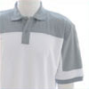 Pacific Golf Shirt - White/Grey