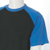 Raglan-T T-Shirt - Black/Royal