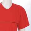 V-Neck T T-Shirt - Red/Black