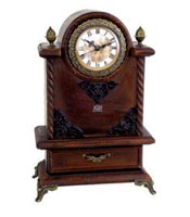 Wooden Desk Clock - Design 14