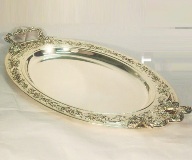 Silver Plated Tray - 32 * 63cm