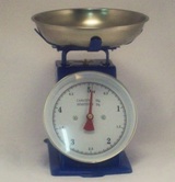 Blue Kitchen Scale - 5kg max