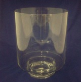 Footed Candle Holder Hurrican Lamp - 26 * 20.5cm Diameter