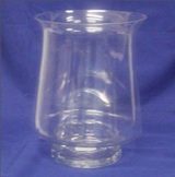 Footed Candle Holder Hurrican Lamp - 26 * 20.5cm Diameter