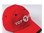 Top Flite Golf Cap - Red / Blk - Golf