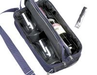 Wine for Two Cooler Bag-Navy