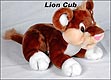 Lion Cub  36cm - Soft, Cuddly Teddy Bear