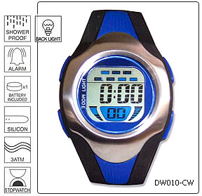 Fully customisable Multi Function Digital Wrist Watch - Design 4