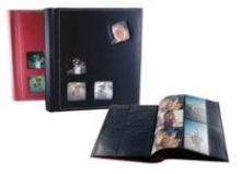 Picture Album - 300 Slip in Photos - 4 Windows - Avail Black or