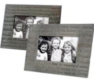 Brushed Zinc Alloy Picture Frame - Friends