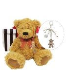 Brawson & Crystal Teddy Bear Charm (Standard) Hamper