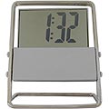 Metal Desk LCD Alarm Clock