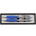 Puffin Pen & Pencil Set - Blue