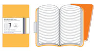Moleskine Ruled Volant Book Orange X Large