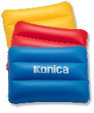 INFLATABLE BEACH PILLOW -ASS COLORS