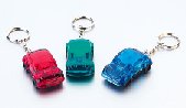 COLOURFULL CAR TORCH KEYRING