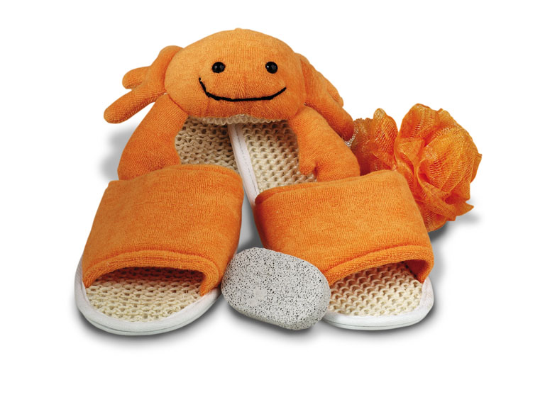 Bathroom set Orange Frog