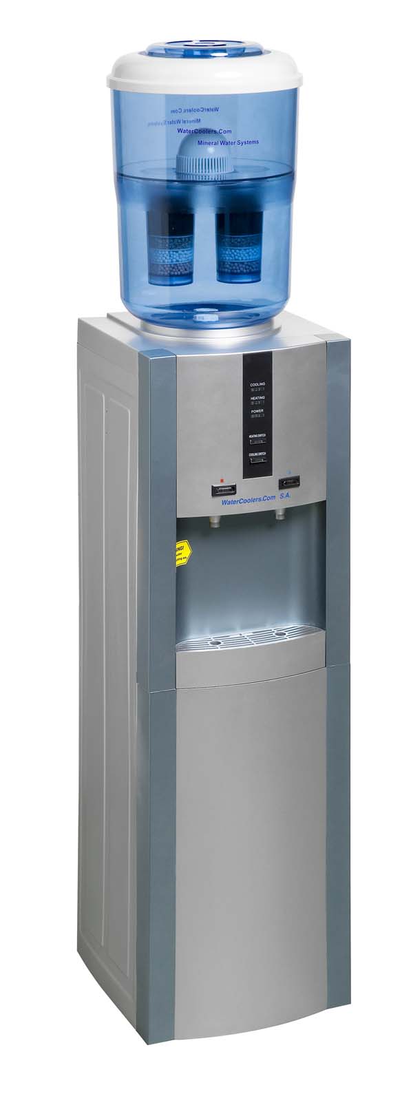 Water Cooler Mineral Water Dispenser, Cool & Cold Silver (KROWAT004
