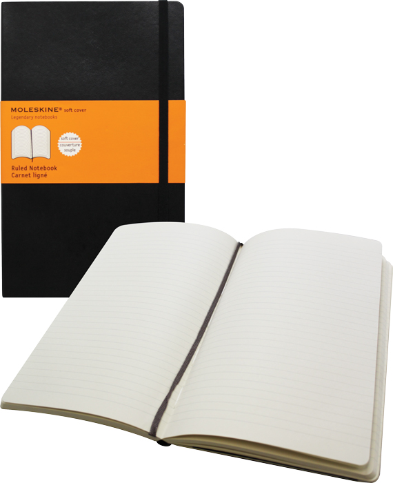 Moleskine A5 Softcover Lined Notebooks and Folders Availe inB