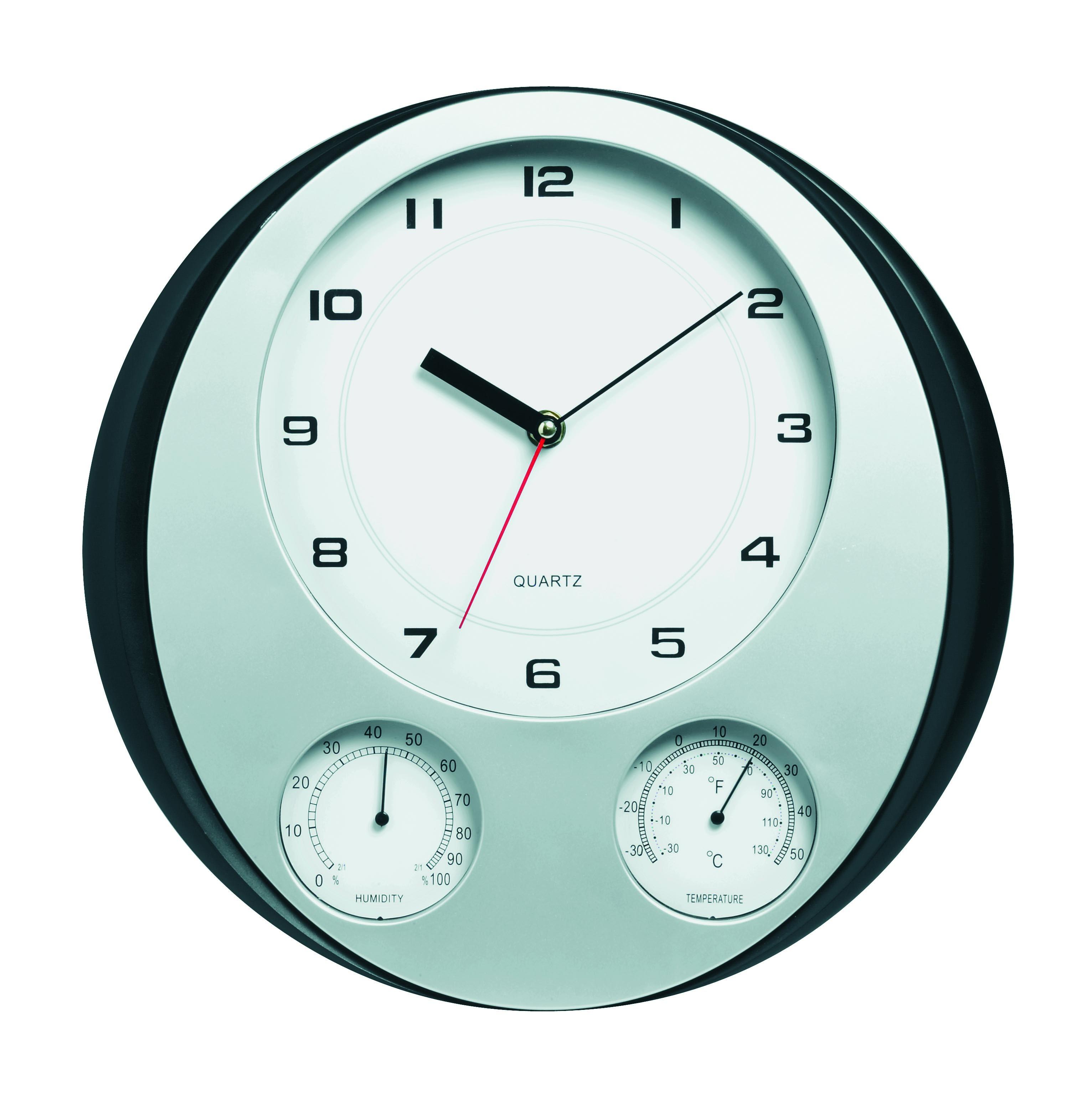Sunbeam Wall Clock - Humidity Temperature (PNUSWC-7206B) by Sunbeam
