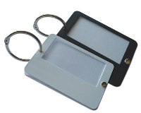 Large Luggage Tag Rectangle  - Avail In: Aluminium